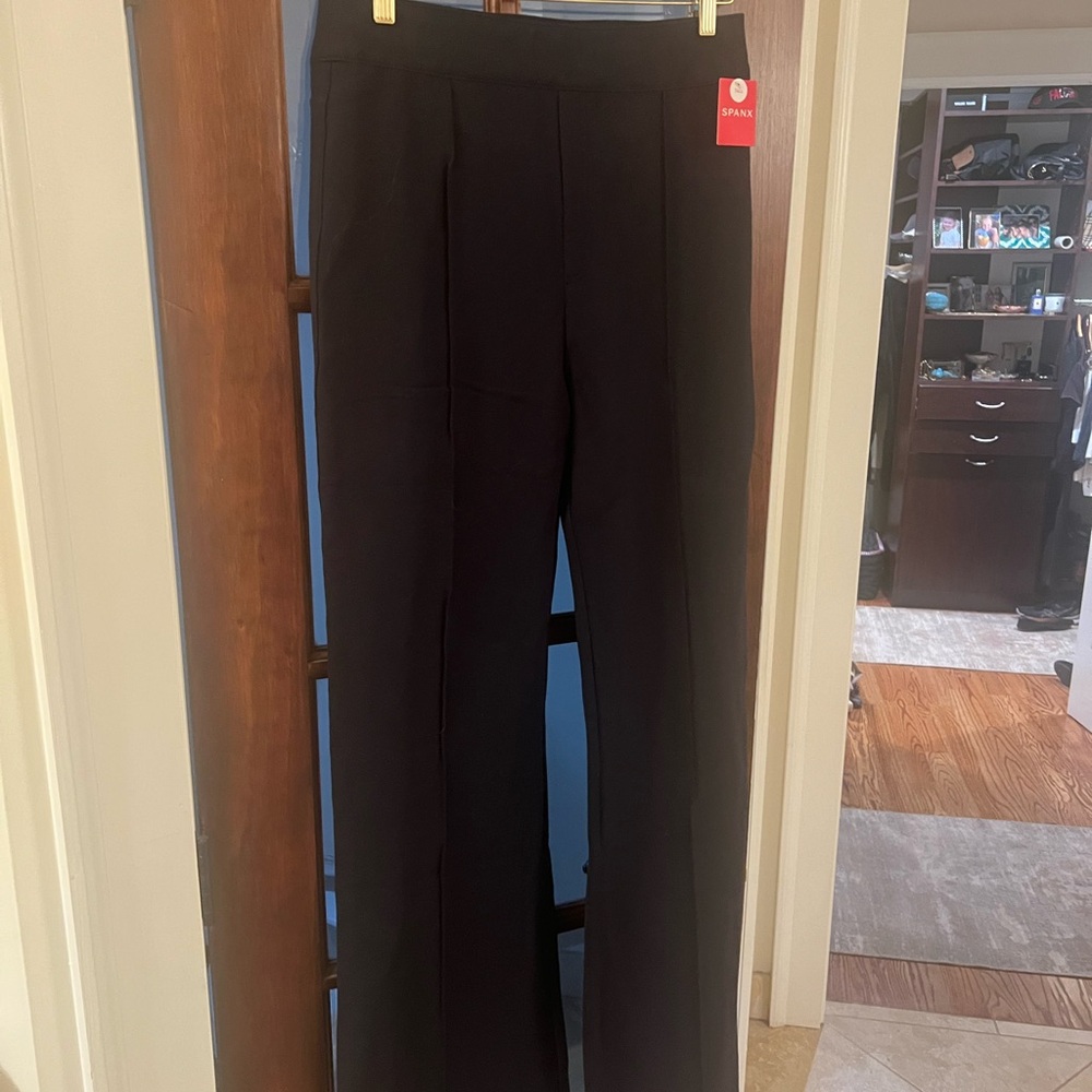 Spanx Ponte Navy Flare Pants Tall